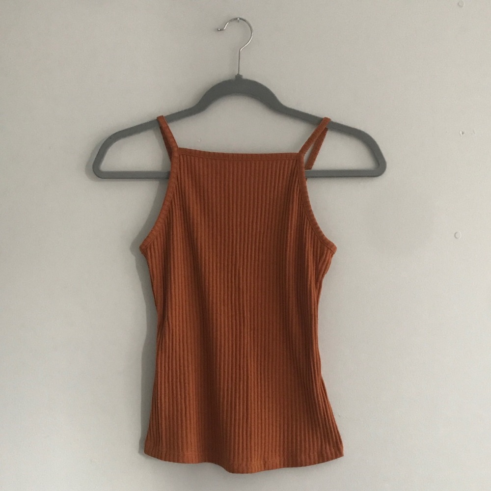 Orange Tank Top